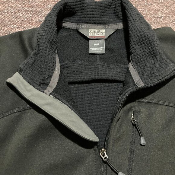 OR Outdoor Research Black Vigor Jacket Full Zip Outdoor Hiking Women’s Size M - Picture 4 of 10